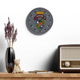 2nd Ranger Battalion Acrylic Wall Clock Home Decor Printify 