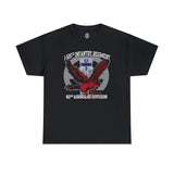 325th Red Falcons - Unisex Heavy Cotton Tee T-Shirt Printify Black 3XL 
