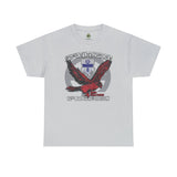 325th Red Falcons - Unisex Heavy Cotton Tee T-Shirt Printify Ice Grey S 