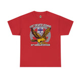 325th Red Falcons - Unisex Heavy Cotton Tee T-Shirt Printify Red 2XL 