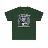 325th White Falcons - Unisex Heavy Cotton Tee T-Shirt Printify Forest Green M 
