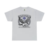 325th White Falcons - Unisex Heavy Cotton Tee T-Shirt Printify Ice Grey S 