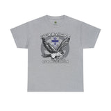 325th White Falcons - Unisex Heavy Cotton Tee T-Shirt Printify Sport Grey M 