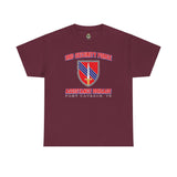 3rd SFAB Insignia - Unisex Heavy Cotton Tee T-Shirt Printify Maroon S 
