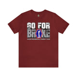 442nd Regimental Combat Team Go For Broke - Athletic Fit Team Shirt T-Shirt Printify S Cardinal 