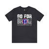 442nd Regimental Combat Team Go For Broke - Athletic Fit Team Shirt T-Shirt Printify S Dark Grey 