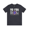 442nd Regimental Combat Team Go For Broke - Athletic Fit Team Shirt T-Shirt Printify S Heather Navy 