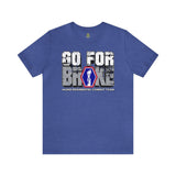 442nd Regimental Combat Team Go For Broke - Athletic Fit Team Shirt T-Shirt Printify S Heather True Royal 