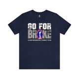 442nd Regimental Combat Team Go For Broke - Athletic Fit Team Shirt T-Shirt Printify S Navy 