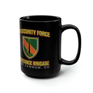 4th SFAB Black Mug Mug Printify 15oz 