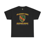 4th SFAB Insignia - Unisex Heavy Cotton Tee T-Shirt Printify Black S 