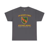 4th SFAB Insignia - Unisex Heavy Cotton Tee T-Shirt Printify Charcoal S 