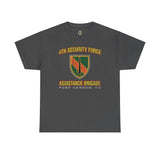 4th SFAB Insignia - Unisex Heavy Cotton Tee T-Shirt Printify Dark Heather S 