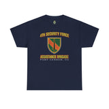 4th SFAB Insignia - Unisex Heavy Cotton Tee T-Shirt Printify Navy S 