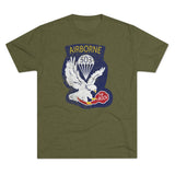503rd PIR Custom - Triblend Athletic Shirt T-Shirt Printify S Tri-Blend Military Green 