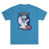 503rd PIR Custom - Triblend Athletic Shirt T-Shirt Printify S Tri-Blend Vintage Turquoise 