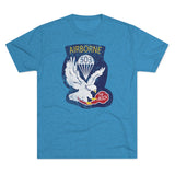 503rd PIR Custom - Triblend Athletic Shirt T-Shirt Printify S Tri-Blend Vintage Turquoise 