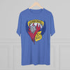 504th Parachute Infantry Regiment Devils DISTRESSED Insignia - Triblend Athletic Shirt T-Shirt Printify 