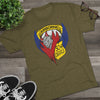 504th Parachute Infantry Regiment Devils DISTRESSED Insignia - Triblend Athletic Shirt T-Shirt Printify 