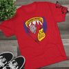 504th Parachute Infantry Regiment Devils DISTRESSED Insignia - Triblend Athletic Shirt T-Shirt Printify 