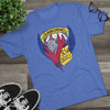 504th Parachute Infantry Regiment Devils DISTRESSED Insignia - Triblend Athletic Shirt T-Shirt Printify 