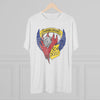 504th Parachute Infantry Regiment Devils DISTRESSED Insignia - Triblend Athletic Shirt T-Shirt Printify 