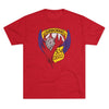 504th Parachute Infantry Regiment Devils DISTRESSED Insignia - Triblend Athletic Shirt T-Shirt Printify Tri-Blend Vintage Red S 