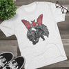 505th PIR Panthers DISTRESSED Insignia - Triblend Athletic Shirt T-Shirt Printify 
