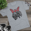 505th PIR Panthers DISTRESSED Insignia - Triblend Athletic Shirt T-Shirt Printify 