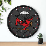 508th Devils Airborne Wall Clock Home Decor Printify 
