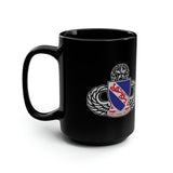 508th PIR Wings Black Mug Mug Printify 