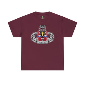 509th PIR Standard Fit Shirt T-Shirt Printify Maroon M 