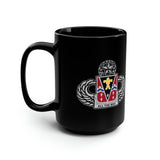 509th PIR Wings Black Mug Mug Printify 