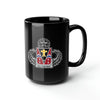 509th PIR Wings Black Mug Mug Printify 15oz 