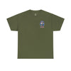 517th PRCT Front Back WWII Airborne Distressed Insignia - Unisex Heavy Cotton Tee T-Shirt Printify 