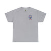517th PRCT Front Back WWII Airborne Distressed Insignia - Unisex Heavy Cotton Tee T-Shirt Printify 