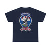 517th PRCT Front Back WWII Airborne Distressed Insignia - Unisex Heavy Cotton Tee T-Shirt Printify Navy S 