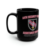 54th SFAB Black Mug Mug Printify 