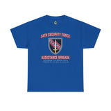 54th SFAB National Guard Insignia - Unisex Heavy Cotton Tee T-Shirt Printify Royal S 