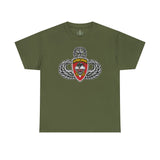 555th Triple Nickles Standard Fit Shirt T-Shirt Printify Military Green XL 