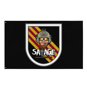 5th Group Savage Professionals Indoor Flag - Version 2 American Marauder 