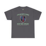 5th SFAB Insignia - Unisex Heavy Cotton Tee T-Shirt Printify Charcoal S 