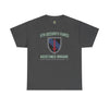 5th SFAB Insignia - Unisex Heavy Cotton Tee T-Shirt Printify Dark Heather S 