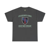 5th SFAB Insignia - Unisex Heavy Cotton Tee T-Shirt Printify Dark Heather S 