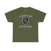 5th SFAB Insignia - Unisex Heavy Cotton Tee T-Shirt Printify Military Green S 