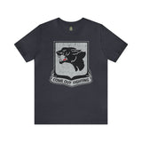 761st Tank Battalion - Athletic Fit Team Shirt T-Shirt Printify S Heather Navy 