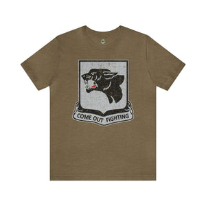 761st Tank Battalion - Athletic Fit Team Shirt T-Shirt Printify S Heather Olive 