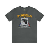 761st Tank Battalion WWII - Athletic Fit Team Shirt T-Shirt Printify S Asphalt 