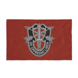 7th Special Forces Group Double-Sided Flag - 36 x 60 Home Decor Printify 36'' × 60'' 