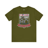 80th DDAY Anniversary - Athletic Fit Team Shirt T-Shirt Printify S Olive 